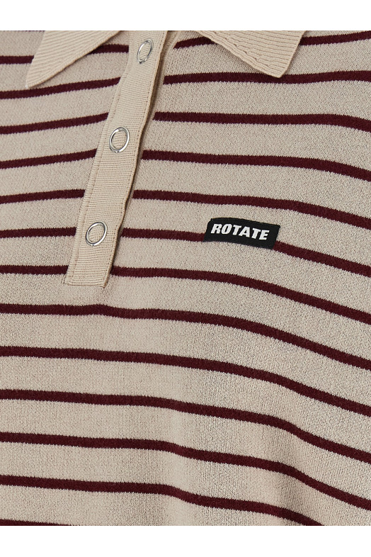 'Slinky Knit' polo shirt Multicolor
