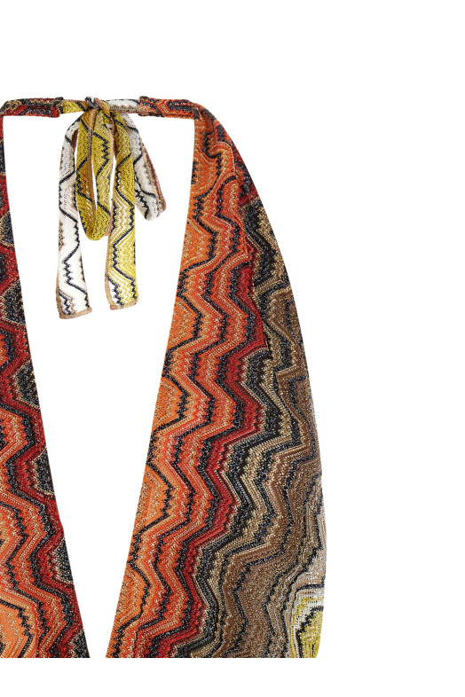 Сукня-халат із грецьким мотивом, різнокольорова MISSONI MS26SQ24BR015DS91SC
