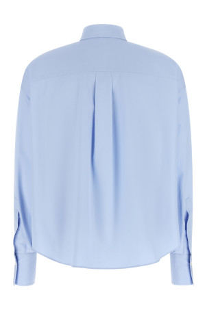 'Shiny Trim' shirt BLUE