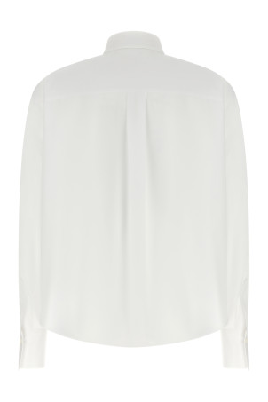 'Shiny Trim' shirt White