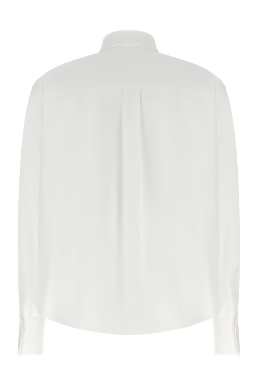 'Shiny Trim' shirt White
