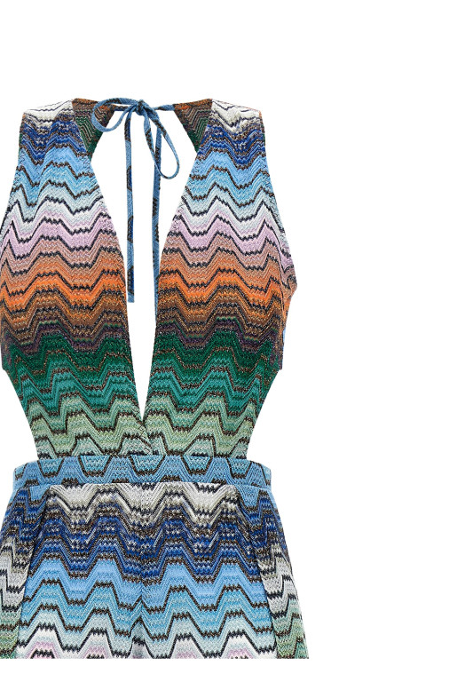 Комбинезон с греческим узором, многоцветный MISSONI MC25SG04BR015DSMSNQ