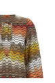 Greek motif cover-up dress Multicolor
