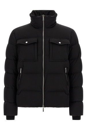 'Alarick' bomber jacket - 'Acqua' line Black