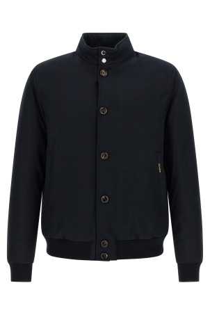 'Janos' bomber jacket - 'Acqua' line Blue