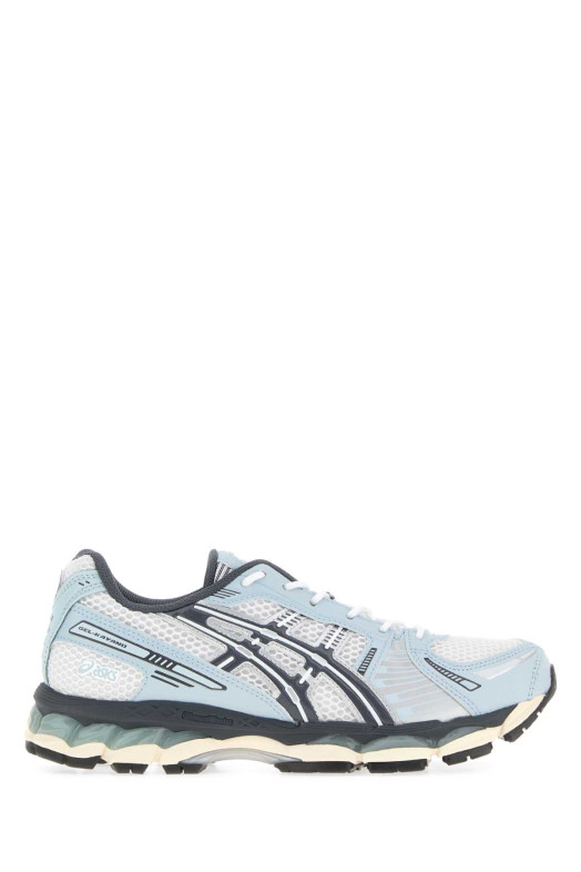 Багатокольорові кросівки GEL-KAYANO 12.1 з сіткою та гумою, білі, ASICS (1203A759)