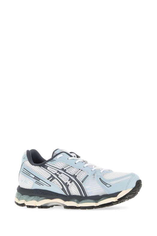 Багатокольорові кросівки GEL-KAYANO 12.1 з сіткою та гумою, білі, ASICS (1203A759)