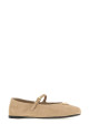 Sand suede ballerinas PRADA (1F793NF005008)