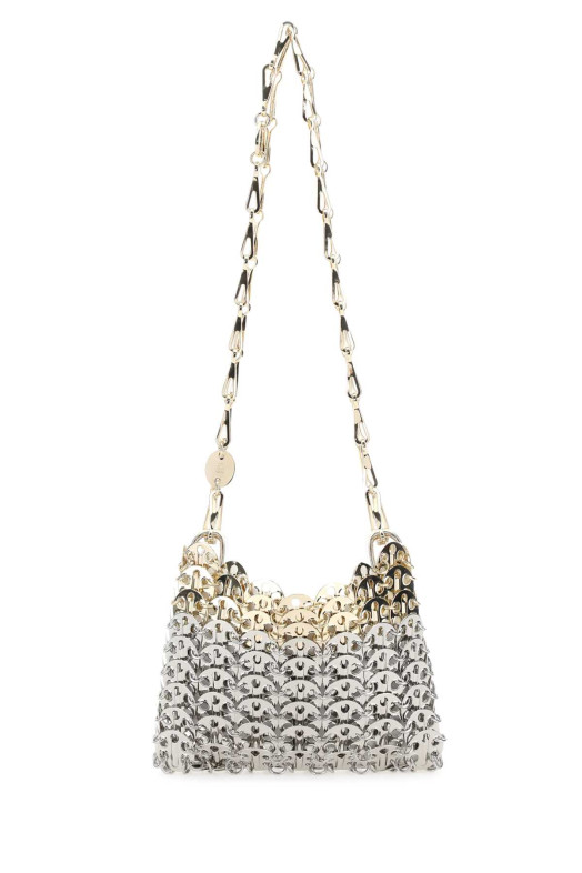Two-tone metal 1969 nano shoulder bag RABANNE (20ASS0127MET123)