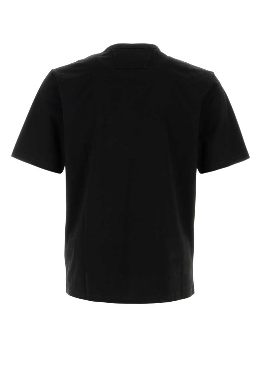 Черная хлопковая футболка Black C.P. COMPANY (20CLTS018A006370W)