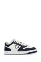 Двухцветные кожаные кроссовки Downtown от PRADA (2EE364FD0033LKG)