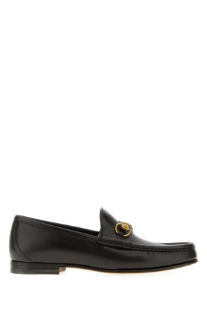 Dark brown leather Horsebit 1953 loafers GUCCI (307929AADCW)
