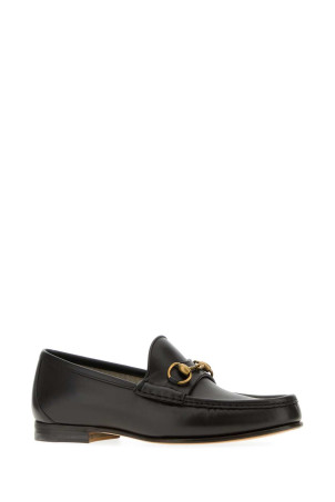 Dark brown leather Horsebit 1953 loafers GUCCI (307929AADCW)