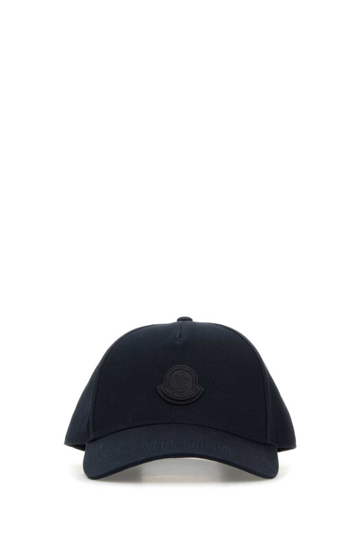 Темно-синя бавовняна бейсболка MONCLER (3B000450U082)