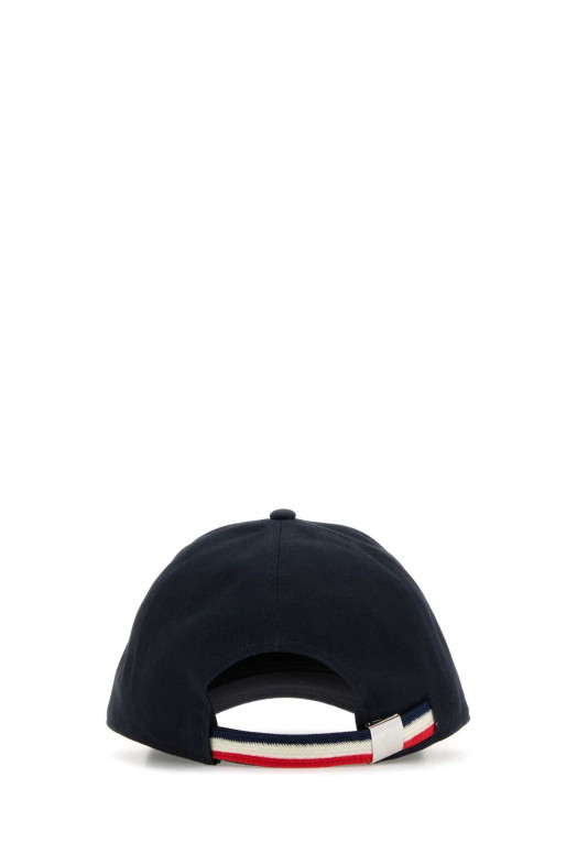 Темно-синя бавовняна бейсболка MONCLER (3B000450U082)