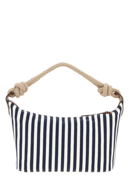 Embroidered canvas shopping bag MIU MIU (5BC196VILO2I0G)