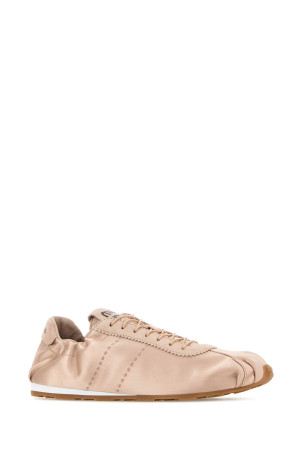 Pastel pink satin sneakers MIU MIU (5E570EF005049)