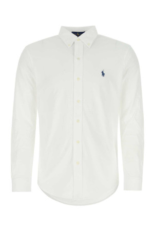 White piquet shirt Blue POLO RALPH LAUREN (710654408)