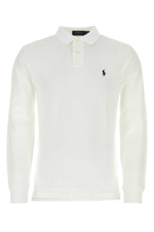 White piquet polo shirt POLO RALPH LAUREN (710680790)