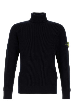 Midnight blue wool sweater STONE ISLAND (8115552C2)