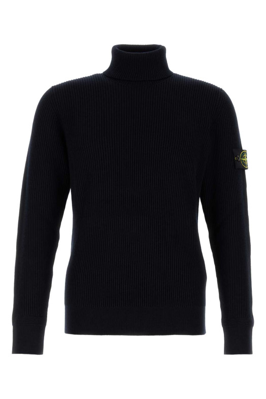 Midnight blue wool sweater STONE ISLAND (8115552C2)