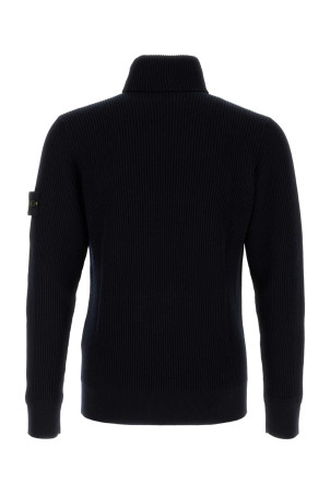 Midnight blue wool sweater STONE ISLAND (8115552C2)