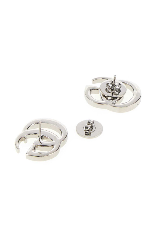 Silver metal GG Marmont earrings Silver GUCCI (864808I4601)