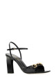Черные кожаные сандалии Signora от GUCCI (870797CLG00)