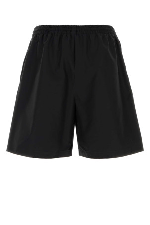 Black cotton bermuda shorts Black GUCCI (871784ZAUW7)