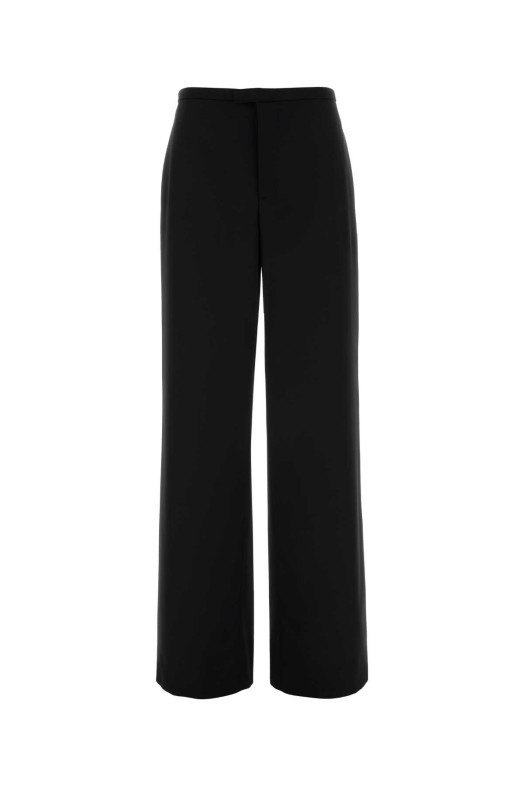 Black wool palazzo pant Black GUCCI (872460ZAU44)