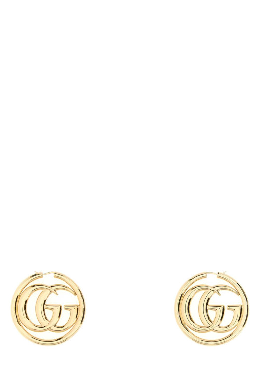 Golde metal GG Marmont earrings GUCCI (874421I4600)