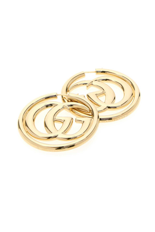 Golde metal GG Marmont earrings GUCCI (874421I4600)