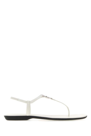 White leather sandals GUCCI (874699BKO40)