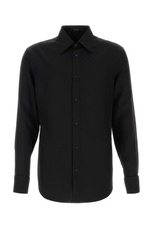 Black twill shirt Black GUCCI (874712ZAU3Z)