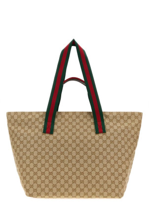 GG fabric medium shopping bag GUCCI (875929FAFV9)