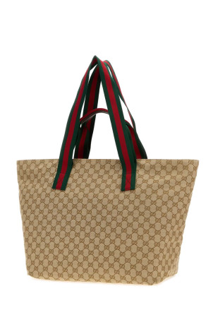 GG fabric medium shopping bag GUCCI (875929FAFV9)
