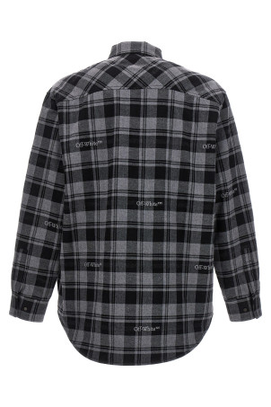 'Check Flannel Padded' jacket Gray 'Check Flannel Padded' jacket Gray
