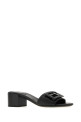 Black leather Baguette mules Black FENDI (8R8862AQY2)