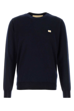 Midnight blue wool sweater VALENTINO GARAVANI (8V3KC37QBCJ)