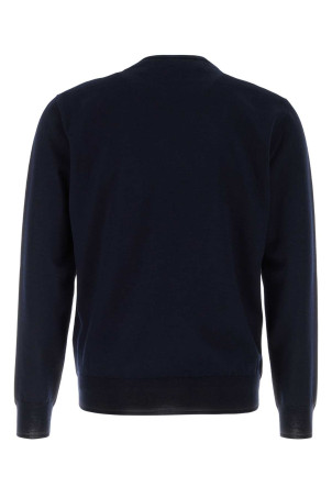 Midnight blue wool sweater VALENTINO GARAVANI (8V3KC37QBCJ)