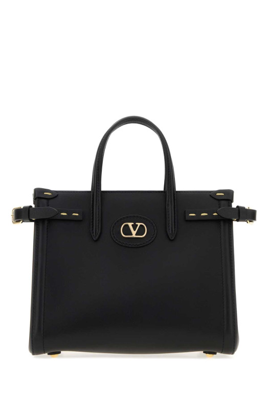 Black leather Antibes handbag Black VALENTINO GARAVANI (8W2B0R20YYQ)