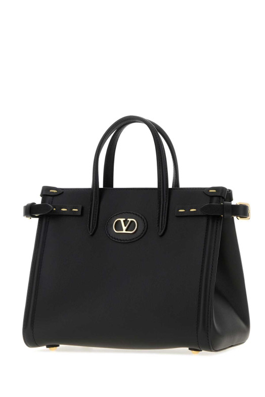 Black leather Antibes handbag Black VALENTINO GARAVANI (8W2B0R20YYQ)