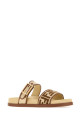 Two-tone raffia Fendi Feel slippers FENDI (8X8710ABN3)