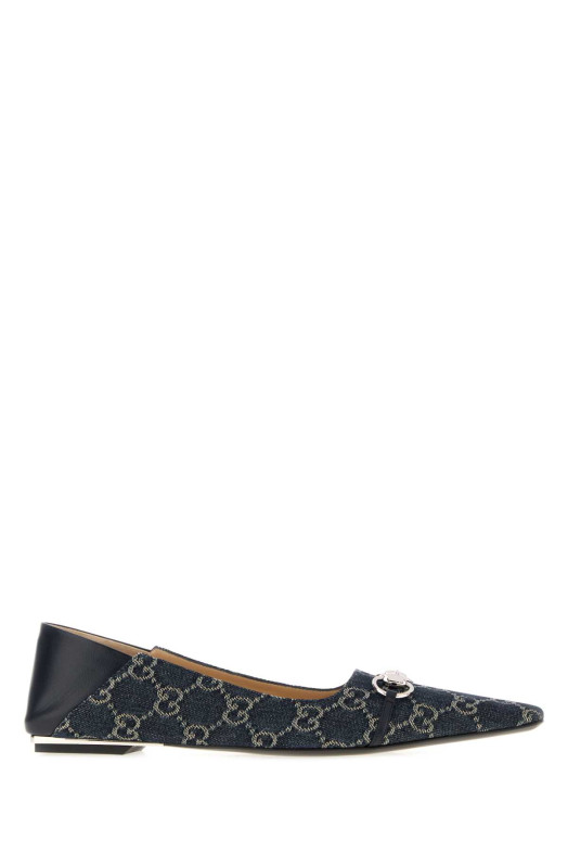 GG denim Vittoria ballerinas GUCCI (A0034PFAF95)