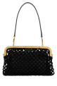 Black crochet Amanda handbag Black DOLCE & GABBANA (BB7920A0699)