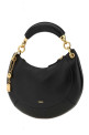 Black leather ChloÃ© Banana handbag CHLOE (CH26AS921S60)