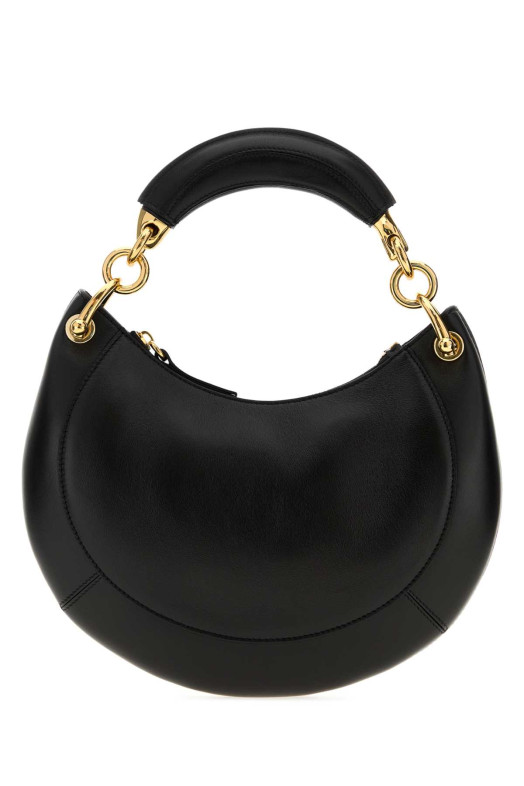 Black leather ChloÃ© Banana handbag CHLOE (CH26AS921S60)