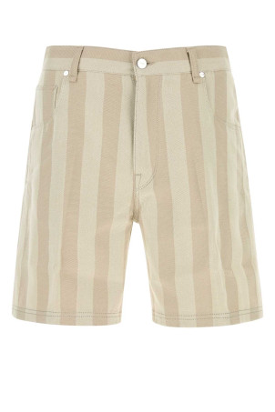 Embroidered canvas bermuda shorts FENDI (FLP369B15B)