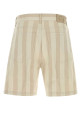 Embroidered canvas bermuda shorts FENDI (FLP369B15B)