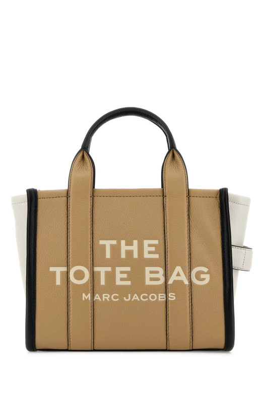 Двухцветная кожаная сумочка The Tote Bag от MARC JACOBS (H006L01RE22)